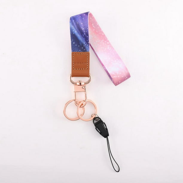 Hand Wrist Lanyard Keychain for Girls/Women Details about   10 Pack Neoprene Wristlet Keychain 